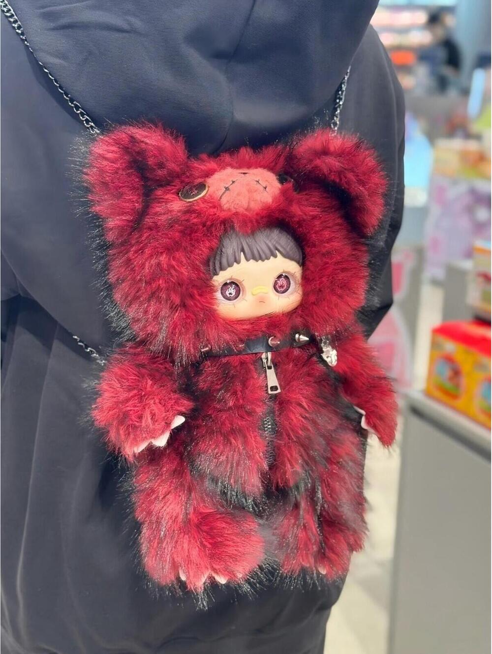 Maymei Rebel Doll Series 400% Blind Box Confirmed Doll Plush Toy - Rage Bear